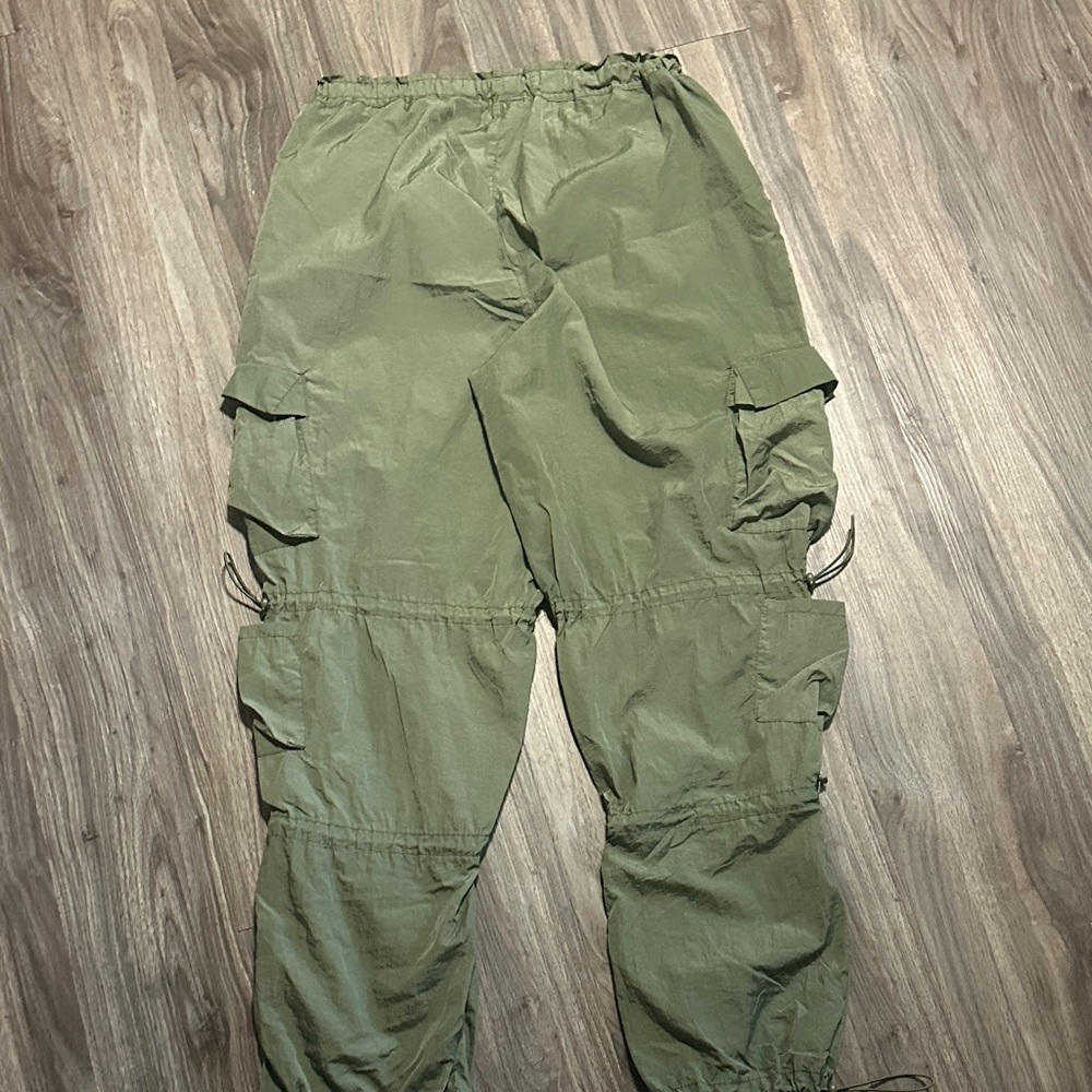 Charlotte Russe Olive Green Cargo Joggers - Picture 7 of 7